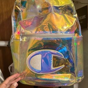 Champion Holographic Backpack with Logo
